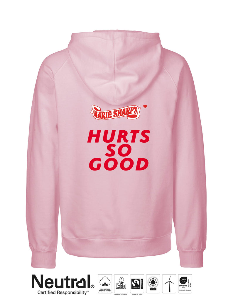 Hoodie light-pink (unisex in Größe: M)