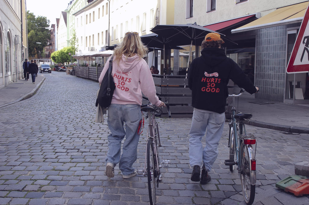 Hoodie light-pink (unisex in Größe: M)