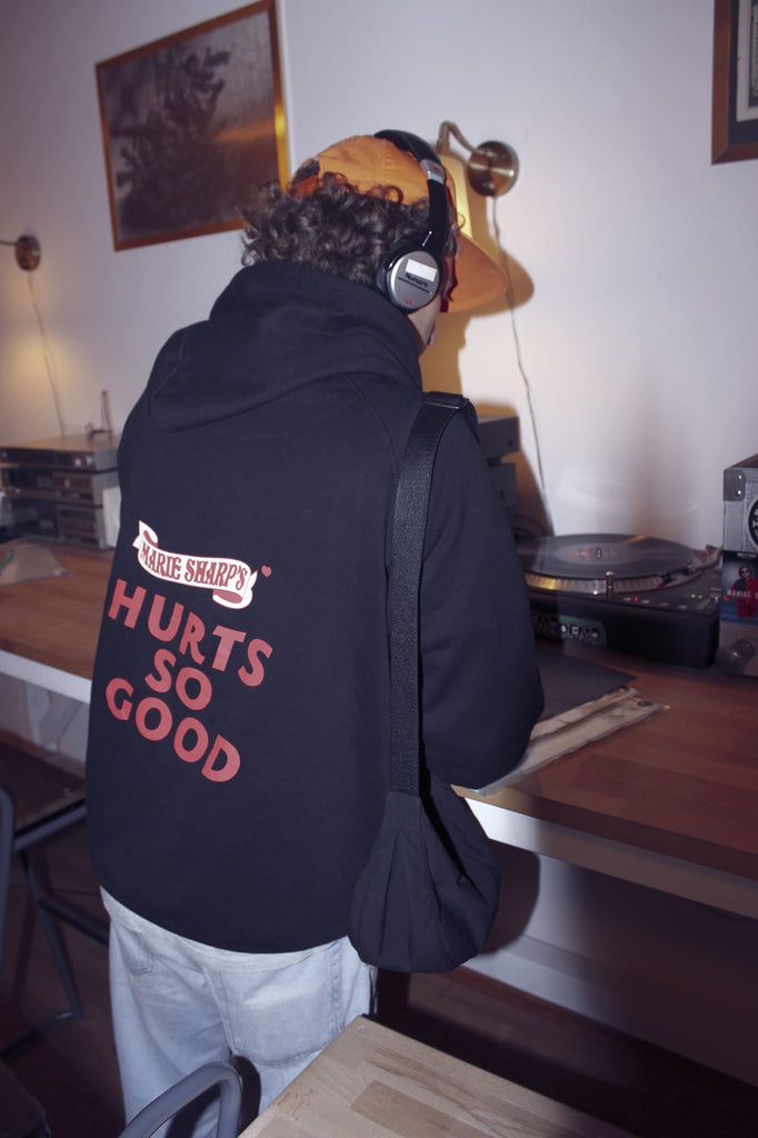 Hoodie schwarz (unisex in Größe: 3XL)