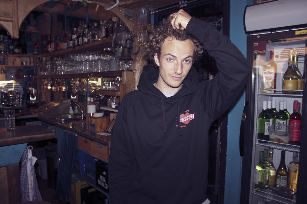 Hoodie schwarz (unisex in Größe: 3XL)