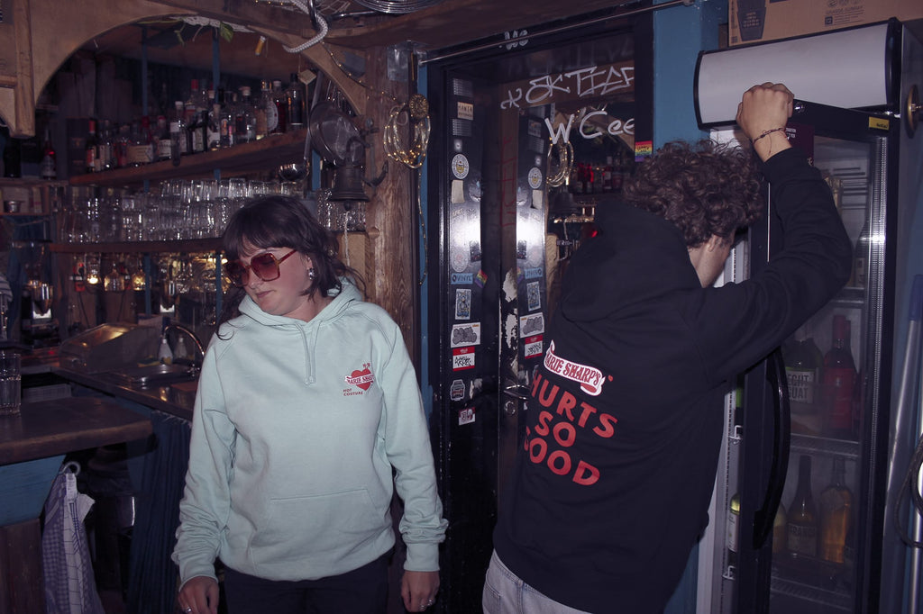 Hoodie schwarz (unisex in Größe: M)